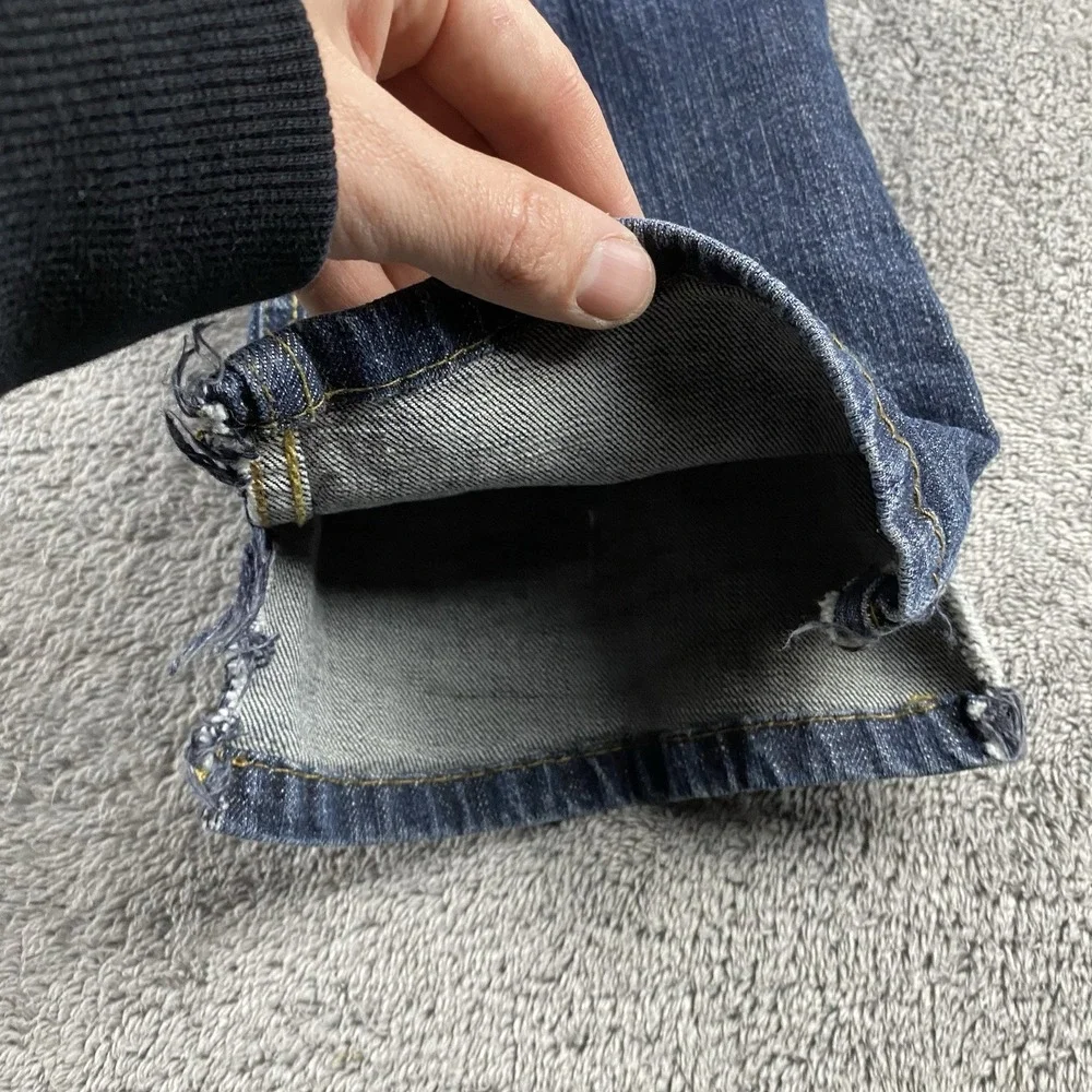 Signature Levis S37 Slim Jeans‎ Mens 38x32 Blue Medium Wash Denim Mid Rise